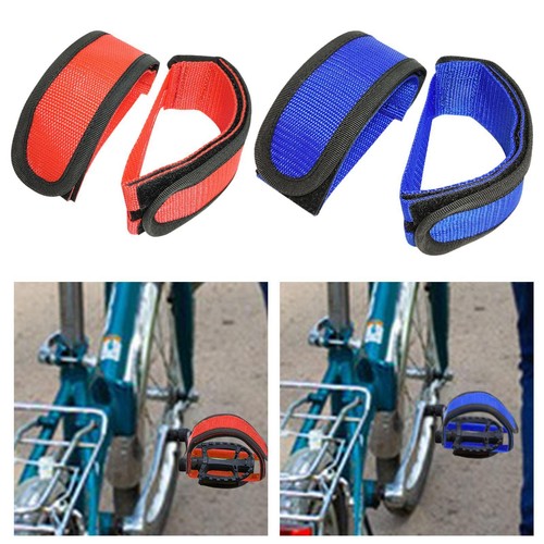 Nylon bike pedal straps - bike,