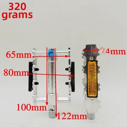 Sealed bearing aluminum - sealed, pedals
