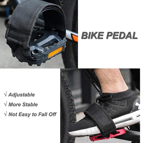 Bicycle pedal straps - bicycle, toe